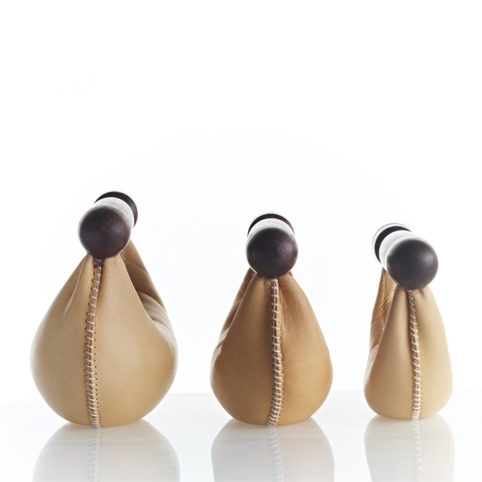 Nohrd Swing Bell - Set van 2 - Walnoot - Aanzicht