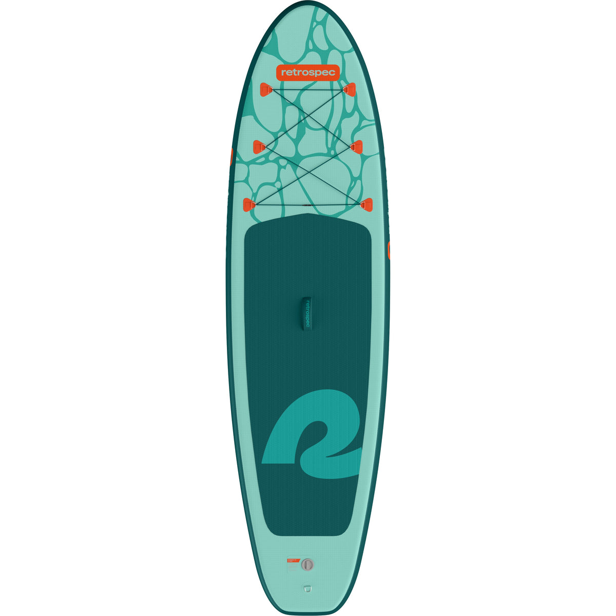 Retrospec Supboard Weekender iSUP - 320 cm - Seafoam Ripple - Detail