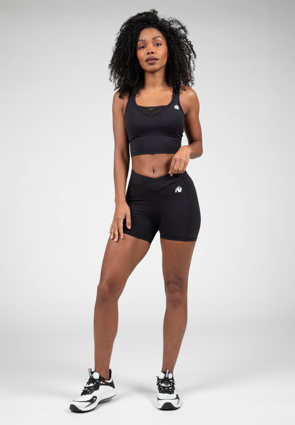 Gorilla Wear Willow Tank Top - Zwart - Detail
