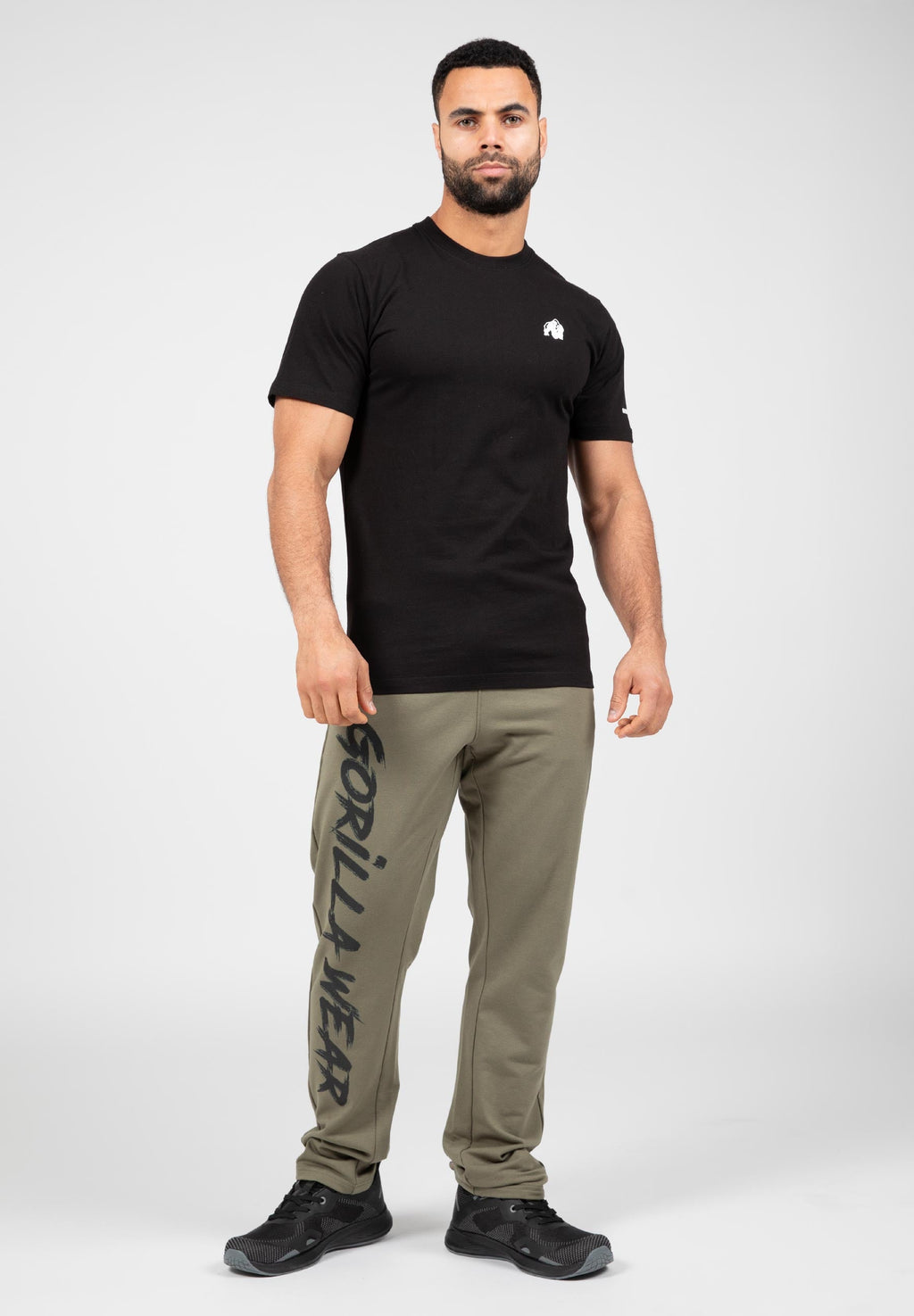 Gorilla Wear Wilton Sweatpants - Legergroen - Detail
