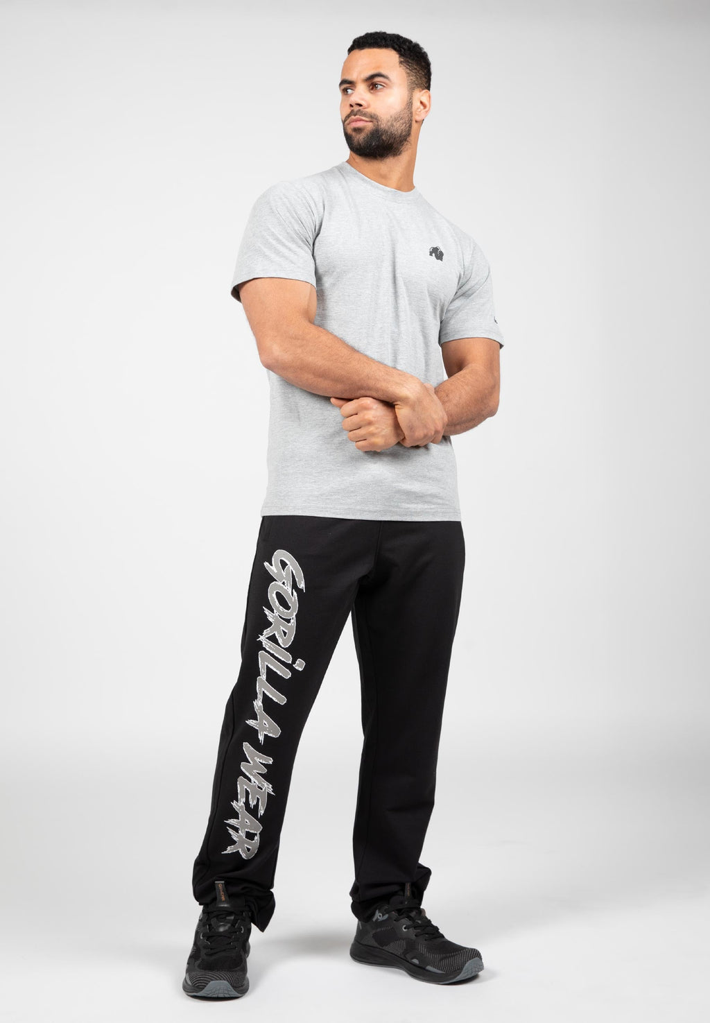 Gorilla Wear Wilton Sweatpants - Zwart - Detail