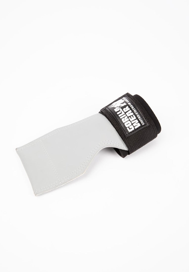 Gorilla Wear Lifting Grips - Zwart/Wit - Detail