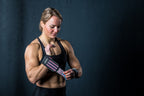 Reeva Wrist Wraps - Roze - Detail