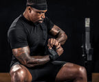 Reeva Powerlifting Wrist Wraps - 90 cm - Zwart - Detail