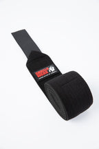 Gorilla Wear Knee Wraps - Zwart - Detail