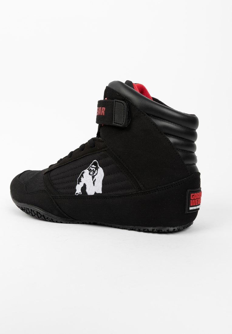 Gorilla Wear High Tops Fitness Schoenen - Zwart - Detail
