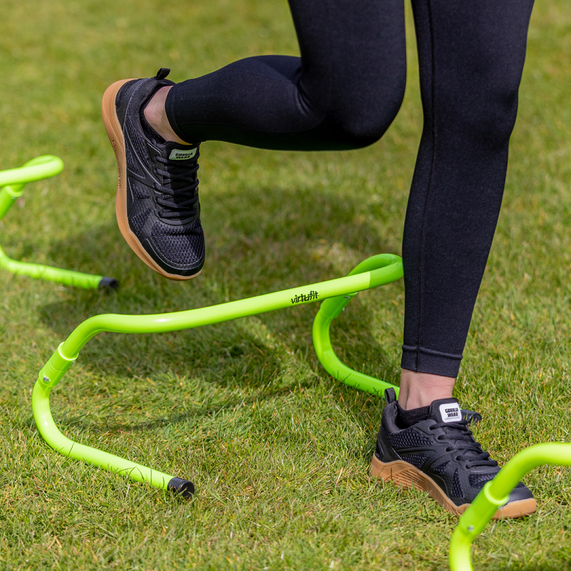 VirtuFit Verstelbare Horde - Groen - In gebruik
