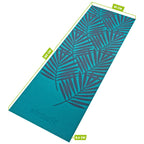VirtuFit Premium Yogamat - 183 x 61 x 0,4 cm - Ocean Green Forest - Afbeelding 5