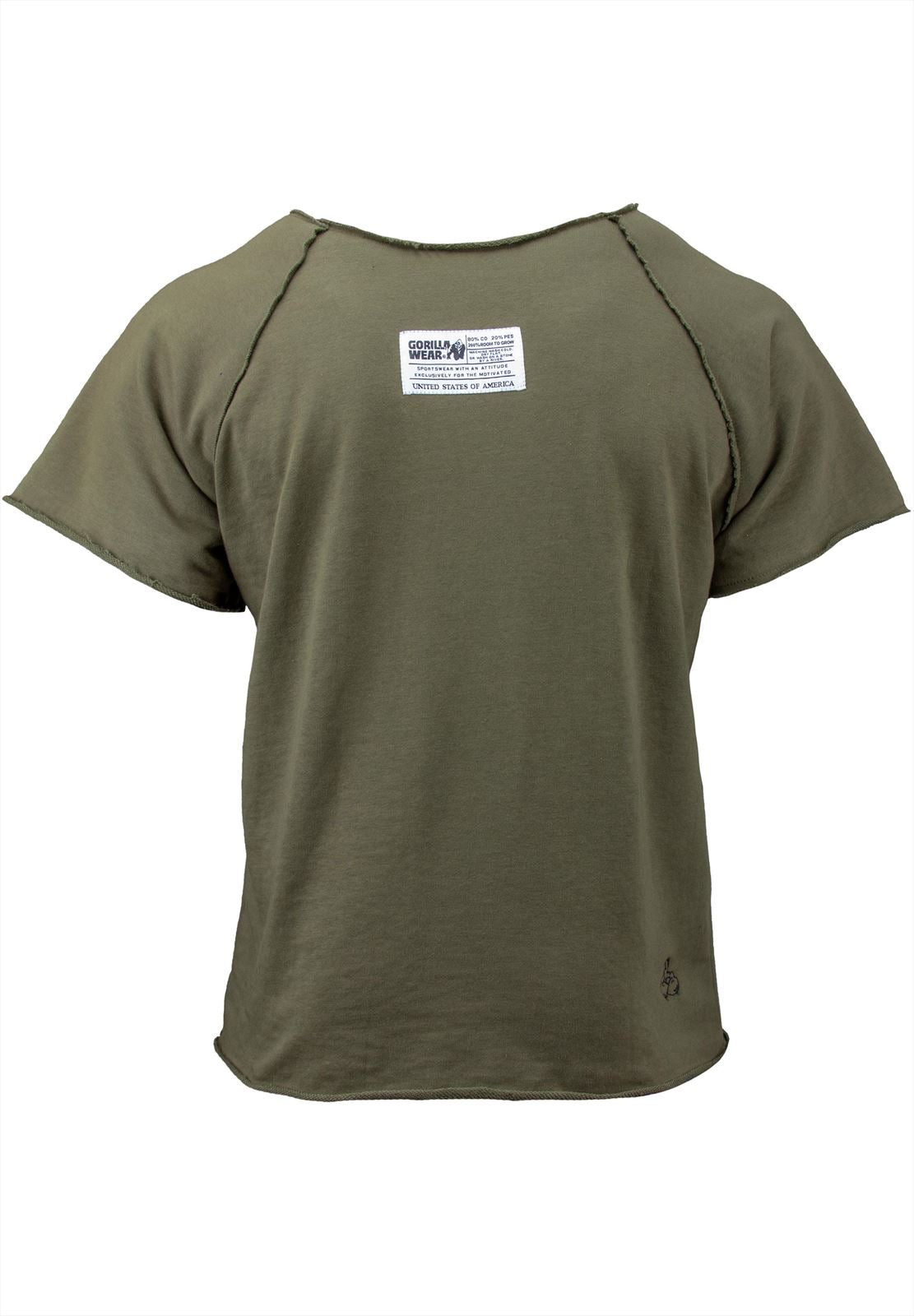 Gorilla Wear Classic Work Out Top - Legergroen - Afbeelding 10