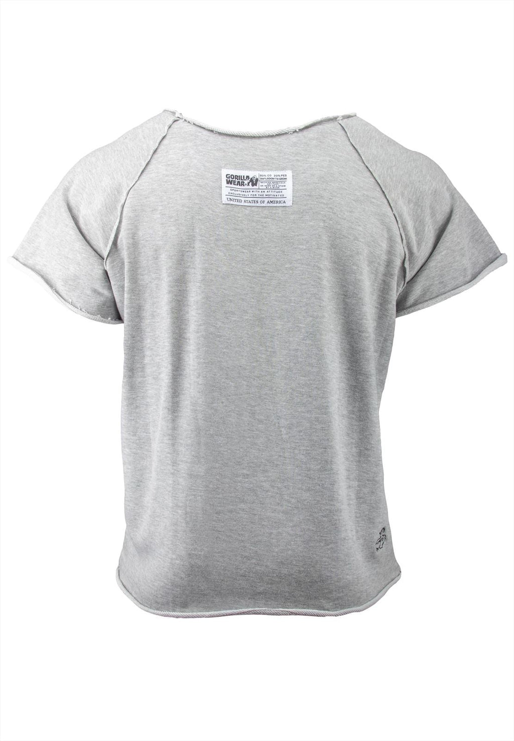 Gorilla Wear Classic Work Out Top - Grijs - Afbeelding 8