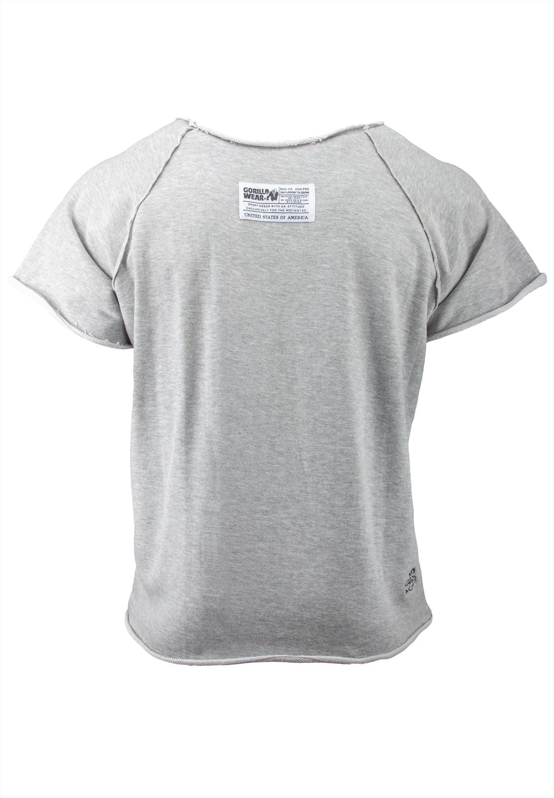 Gorilla Wear Classic Work Out Top - Grijs - Afbeelding 8