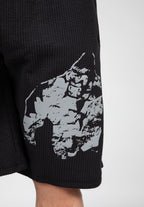 Gorilla Wear Buffalo Old School Workout Shorts - Zwart/Grijs - Afbeelding 5