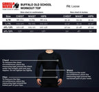 Gorilla Wear Buffalo Old School Workout T-Shirt - Zwart/Grijs - Afbeelding 9