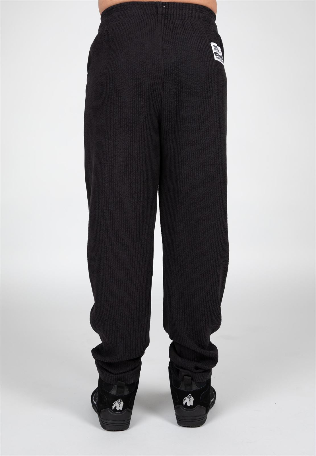 Gorilla Wear Augustine Old School Trainingsbroek - Zwart/Rood - Afbeelding 9