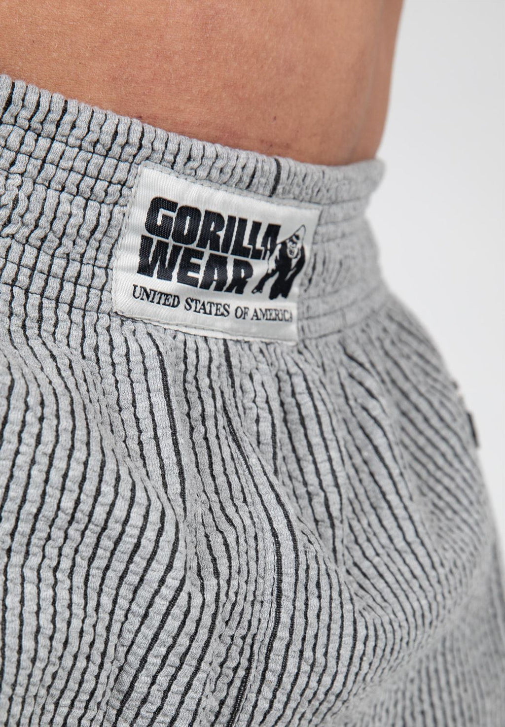 Gorilla Wear Augustine Old School Shorts - Grijs - In gebruik