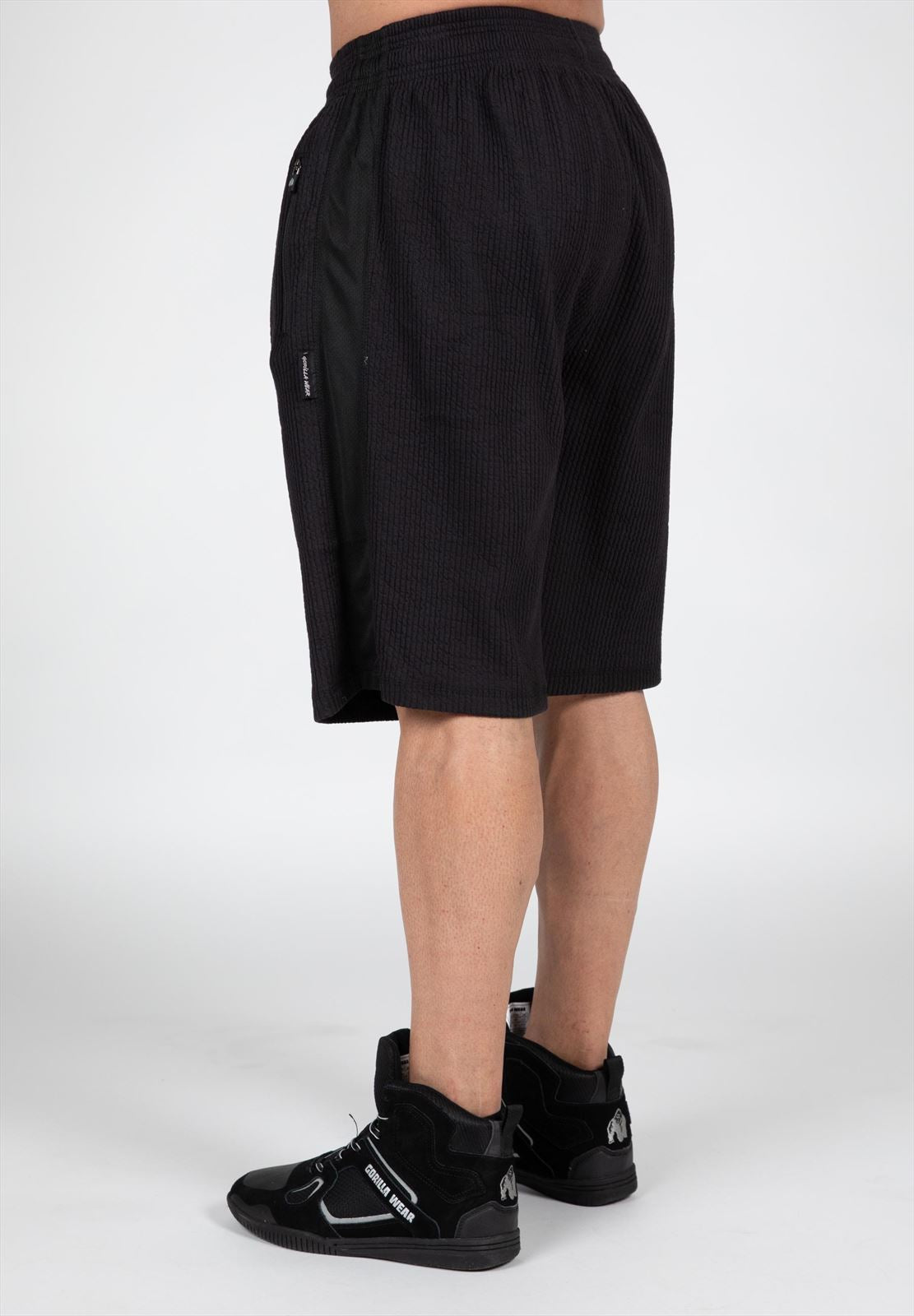 Gorilla Wear Augustine Old School Shorts - Zwart - Afbeelding 10