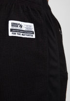 Gorilla Wear Augustine Old School Shorts - Zwart/Rood - In gebruik