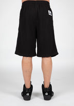 Gorilla Wear Augustine Old School Shorts - Zwart/Rood - Afbeelding 10