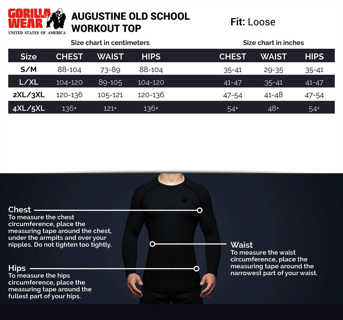 Gorilla Wear Augustine Old School Work Out Top - Grijs - Afbeelding 8