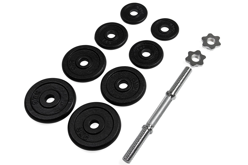 VirtuFit Dumbbellset Pro - Verstelbare Halterset - Gietijzer - 2 x 15 kg - Afbeelding 5