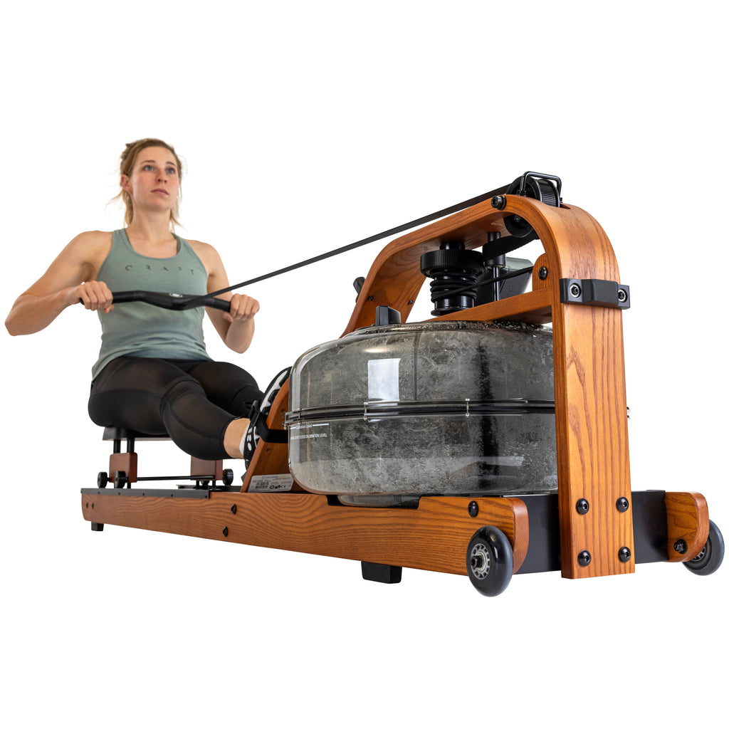 Fluid Rower Viking 3V Roeitrainer - Donker Eiken - Afbeelding 11