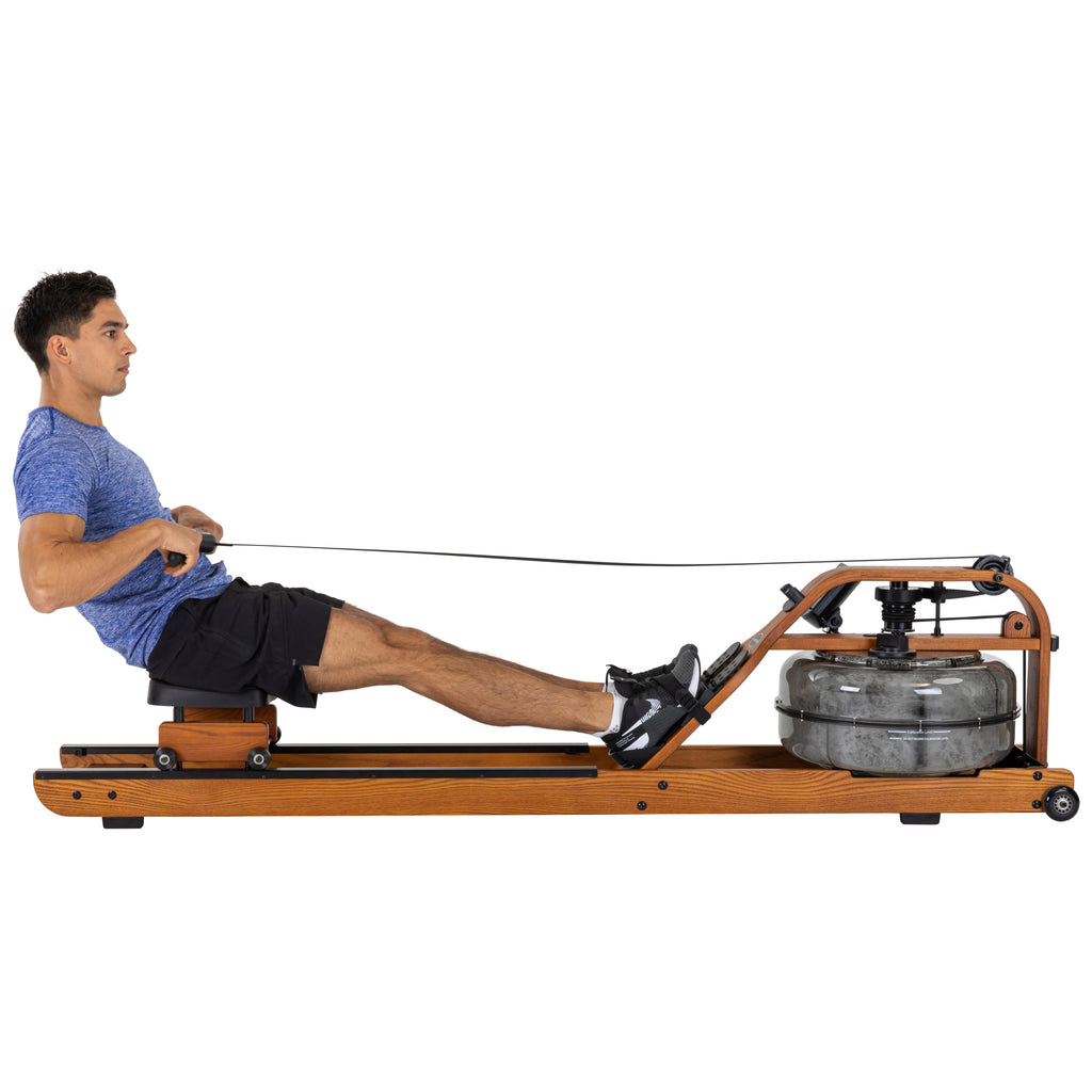 Fluid Rower Viking 3V Roeitrainer - Donker Eiken - Afbeelding 12