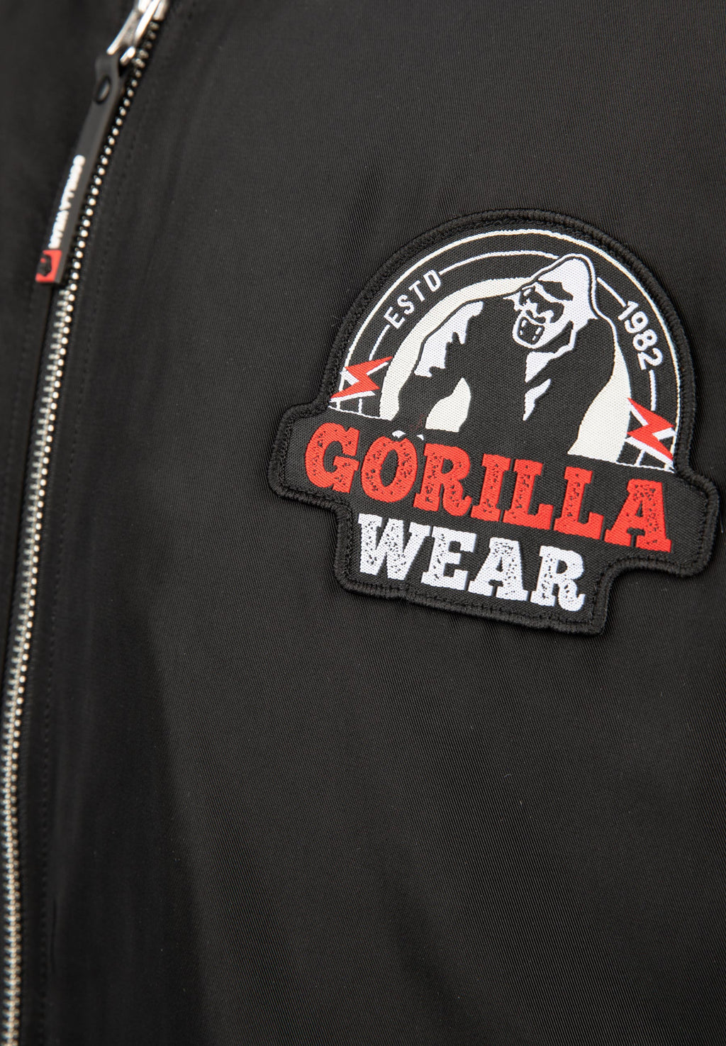 Gorilla Wear Covington Bomber Jacket - Zwart - Afbeelding 7