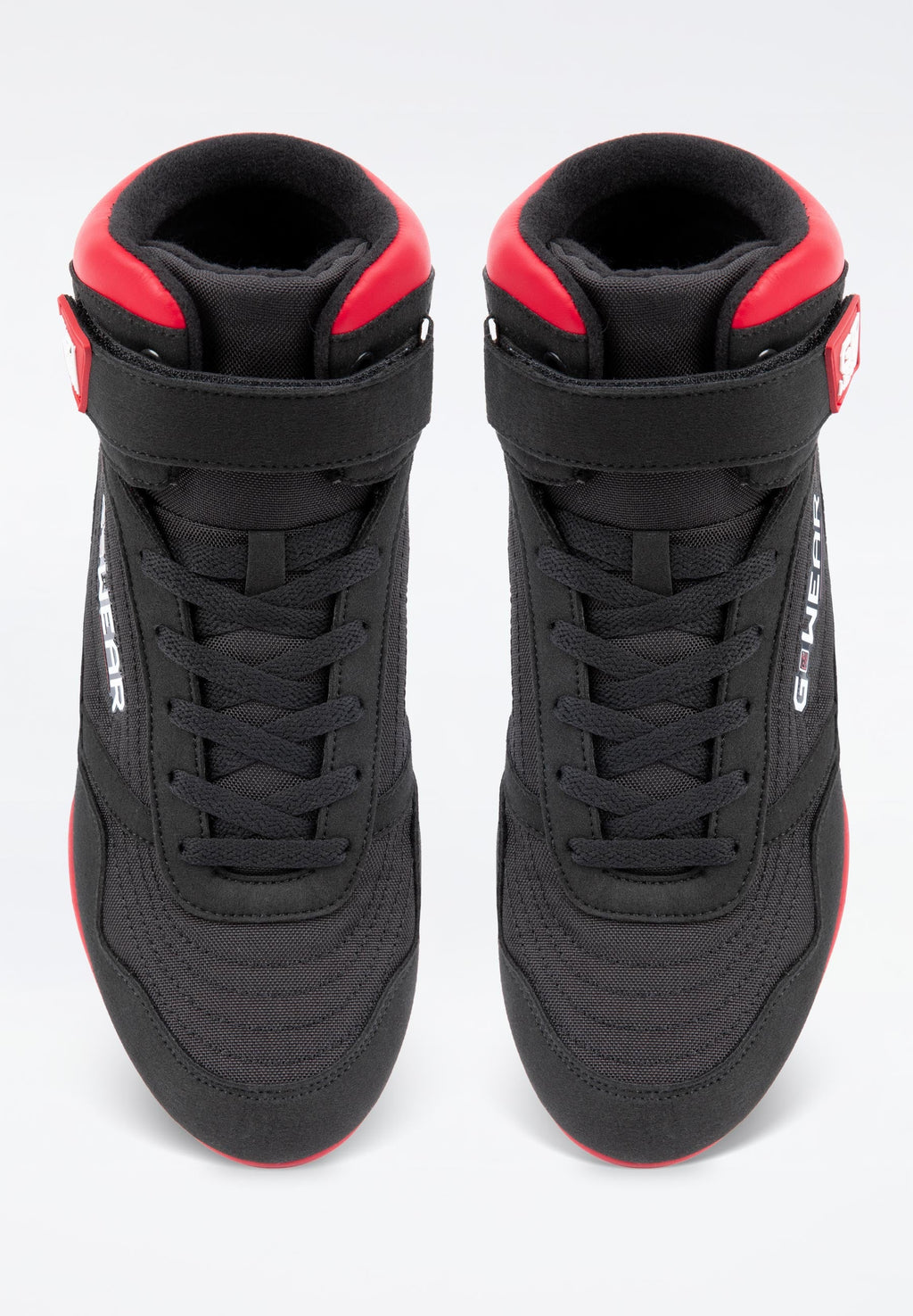 Gorilla Wear Gwear Classic High Tops Sportschoenen - Zwart/Rood - Afbeelding 5