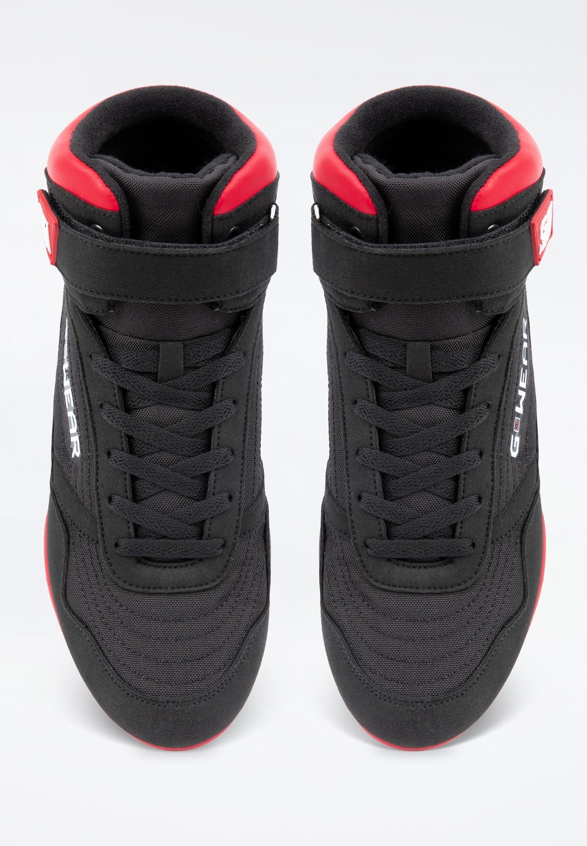 Gorilla Wear Gwear Classic High Tops Sportschoenen - Zwart/Rood - Afbeelding 5
