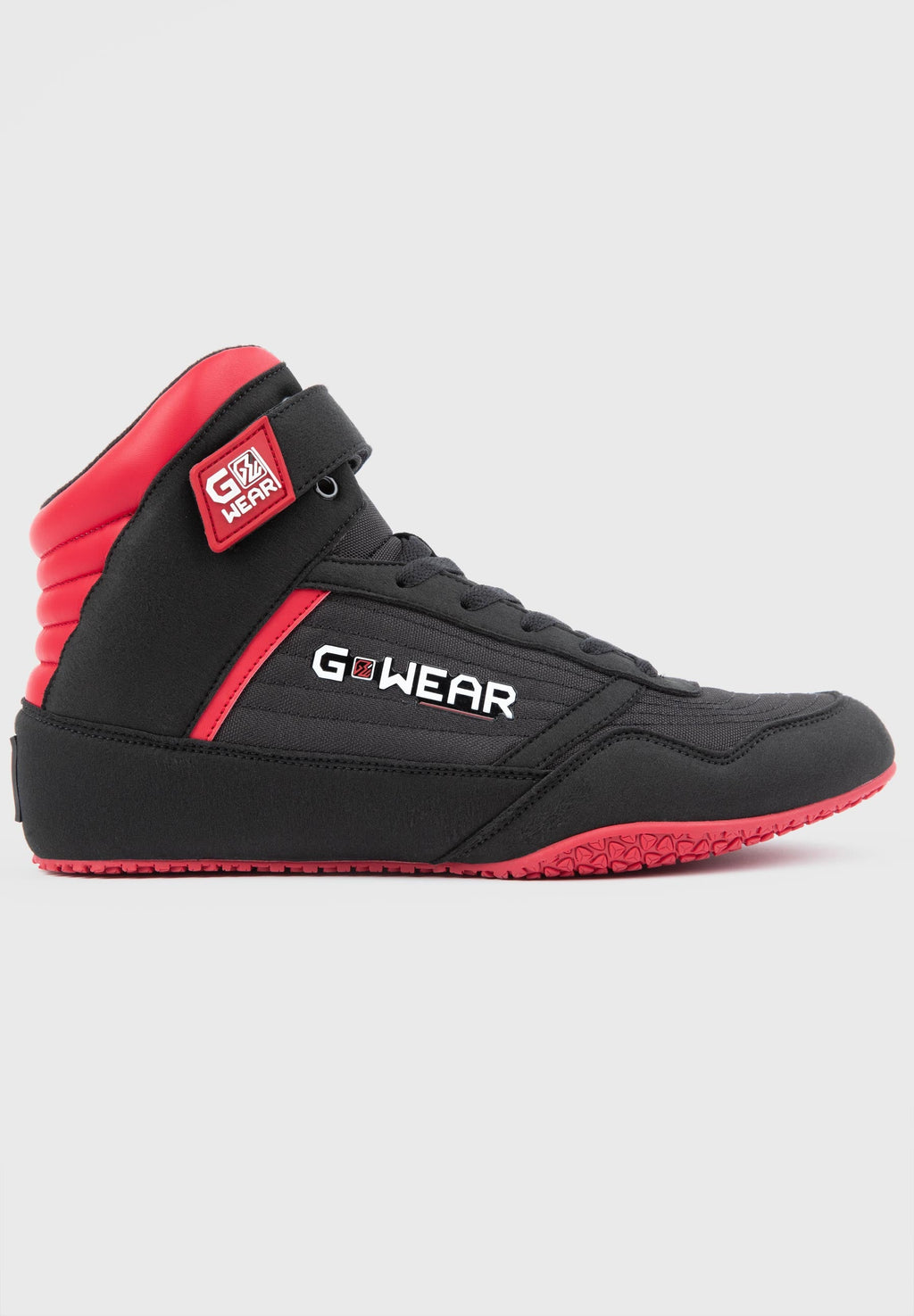 Gorilla Wear Gwear Classic High Tops Sportschoenen - Zwart/Rood - Afbeelding 7