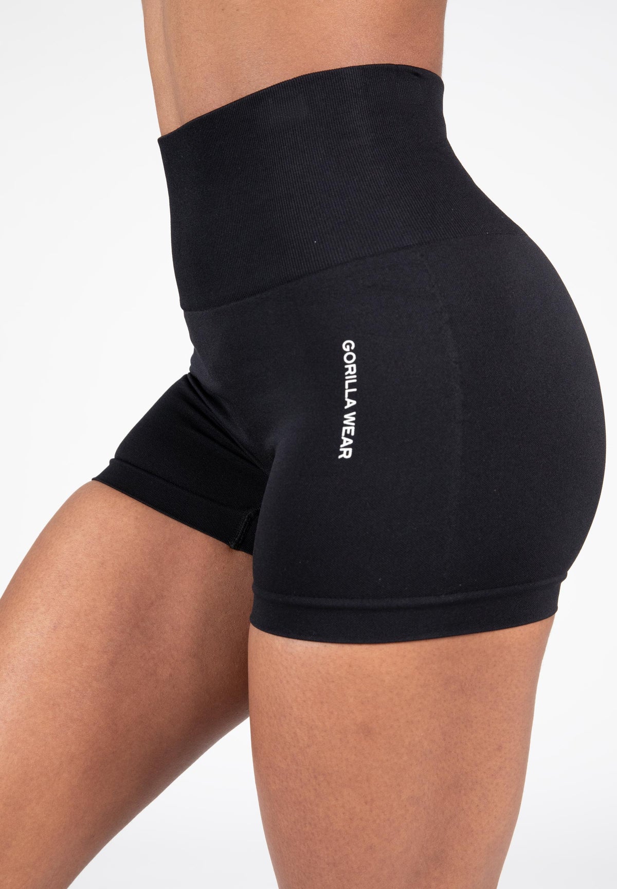 Gorilla Wear Quincy Seamless Shorts - Zwart - Afbeelding 7