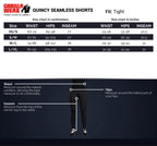 Gorilla Wear Quincy Seamless Shorts - Grijs - In gebruik