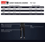 Gorilla Wear Quincy Seamless Legging - Zwart - In gebruik