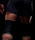Reeva Powerlifting Knee Sleeves - Knie Bandages - 7 mm - Goud - Afbeelding 7