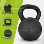 VirtuFit Kettlebell Pro - Kettle Bell - Gietijzer - 32 kg - Tweedekans