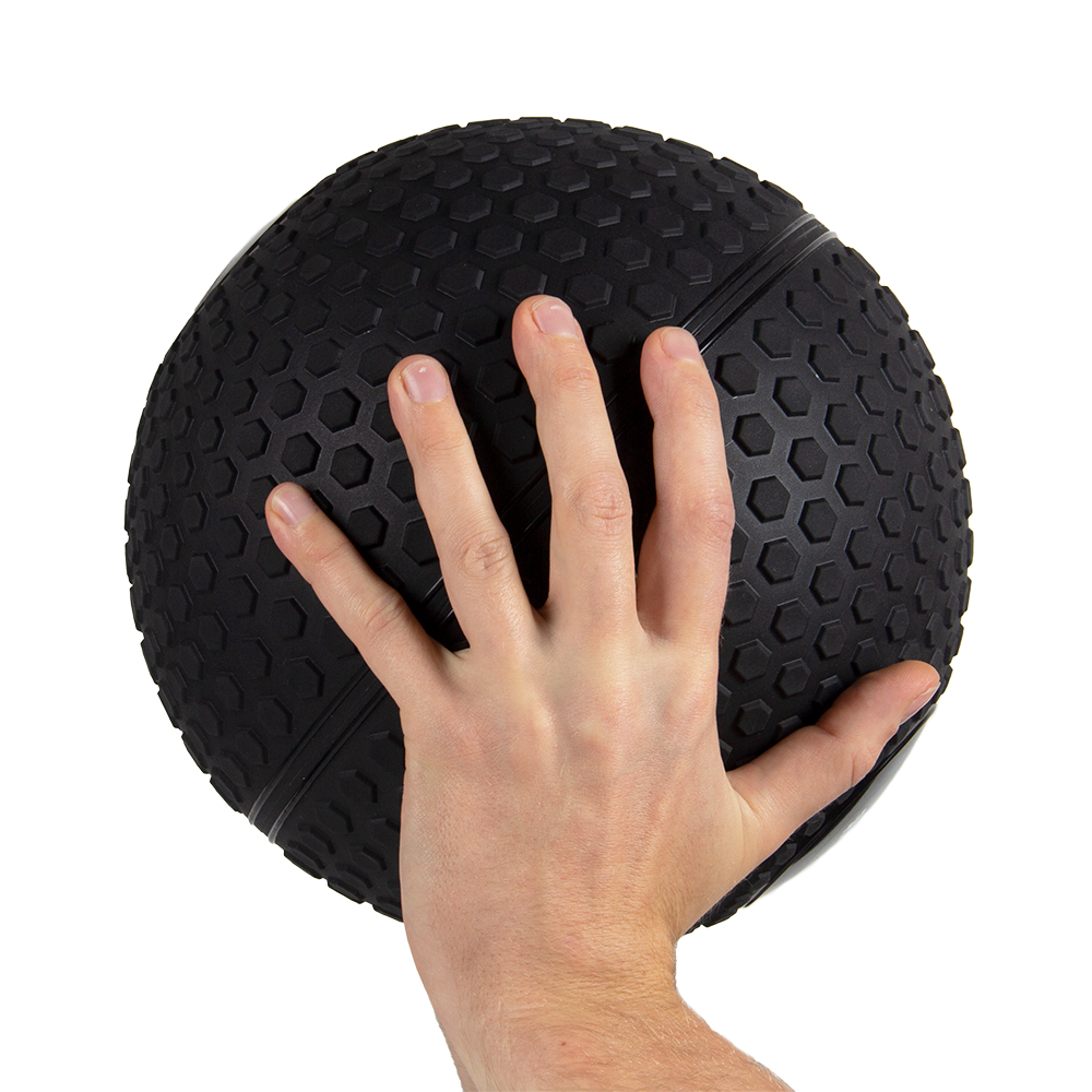 VirtuFit Slam Ball - Fitness Bal - 12 kg - Zwart - Tweedekans