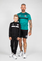 Gorilla Wear Vernon Kids Trainingsjas - Zwart - In gebruik