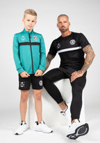 Gorilla Wear Vernon Kids Trainingsjas - Groen/Blauw - Afbeelding 5