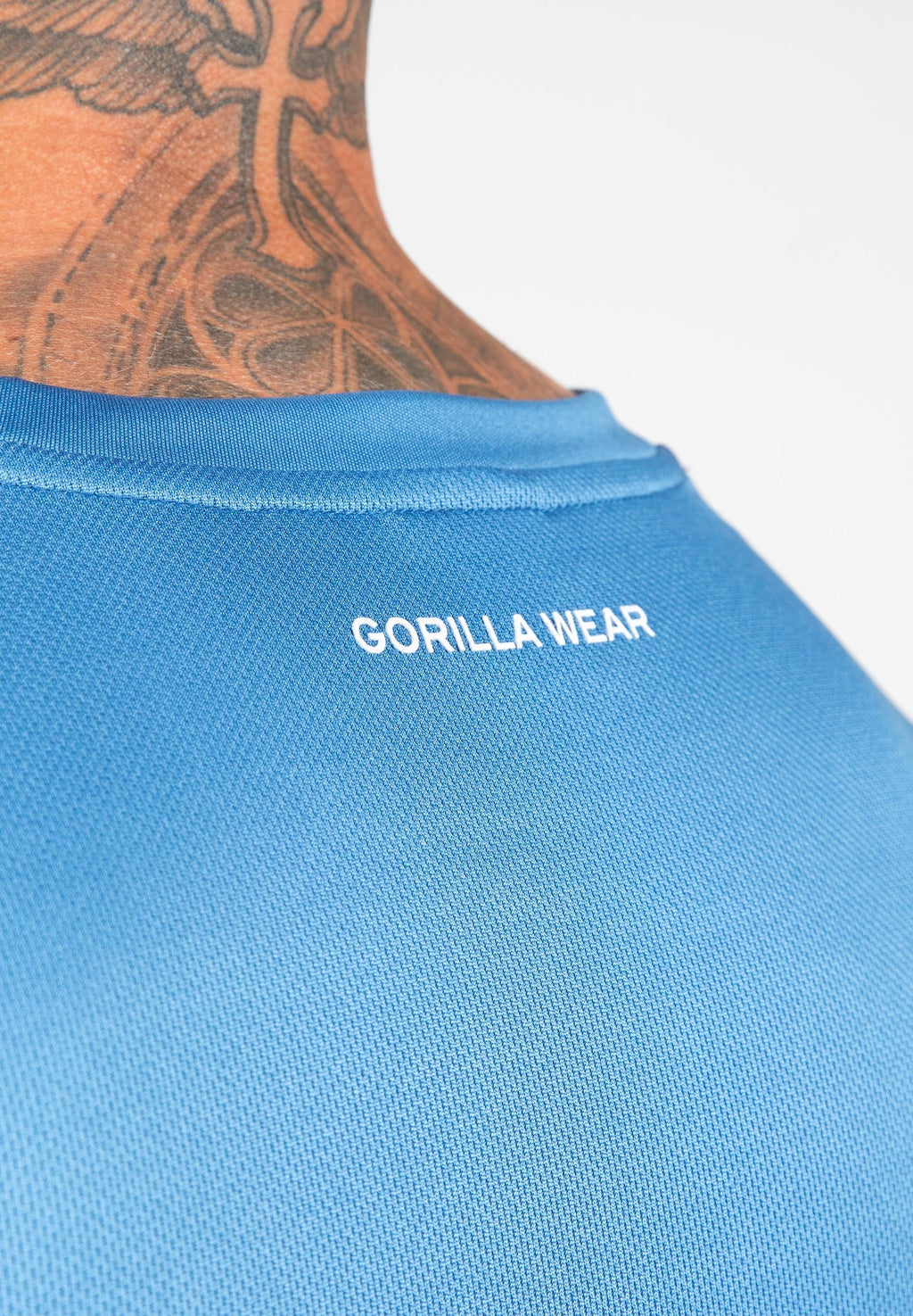 Gorilla Wear Vernon T-shirt - Blauw - Afbeelding 6