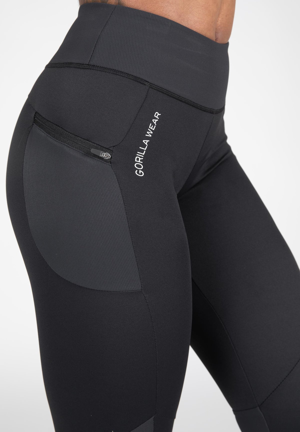 Gorilla Wear Monroe 7/8 Leggings - Zwart - Afbeelding 9