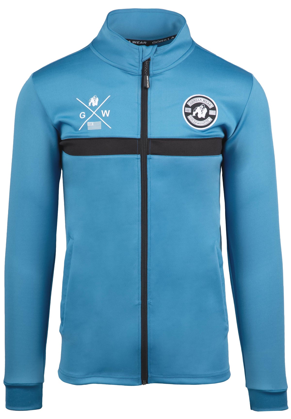 Gorilla Wear Vernon Trainingsjas - Blauw - Afbeelding 8