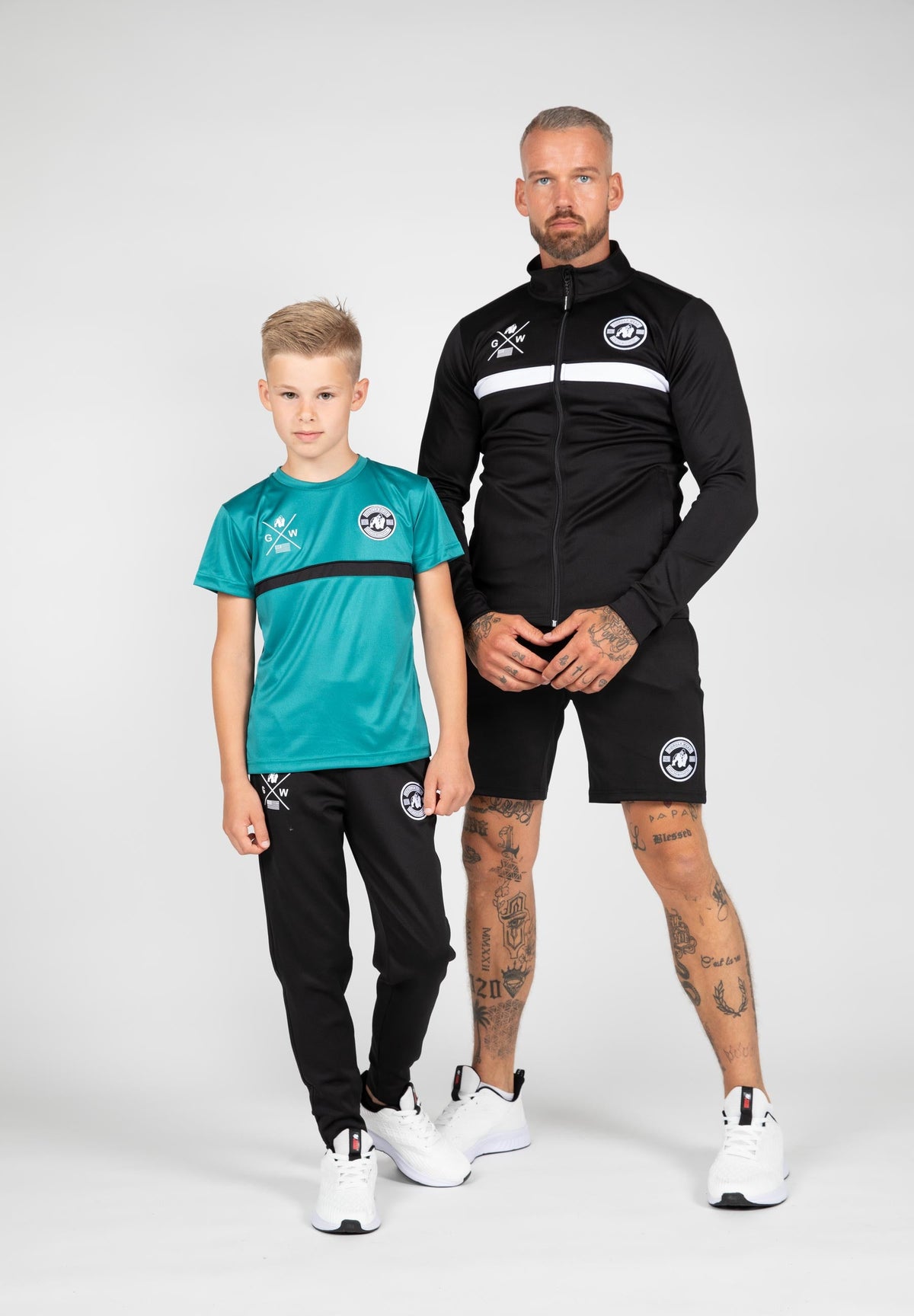 Gorilla Wear Vernon Trainingsjas - Zwart - In gebruik