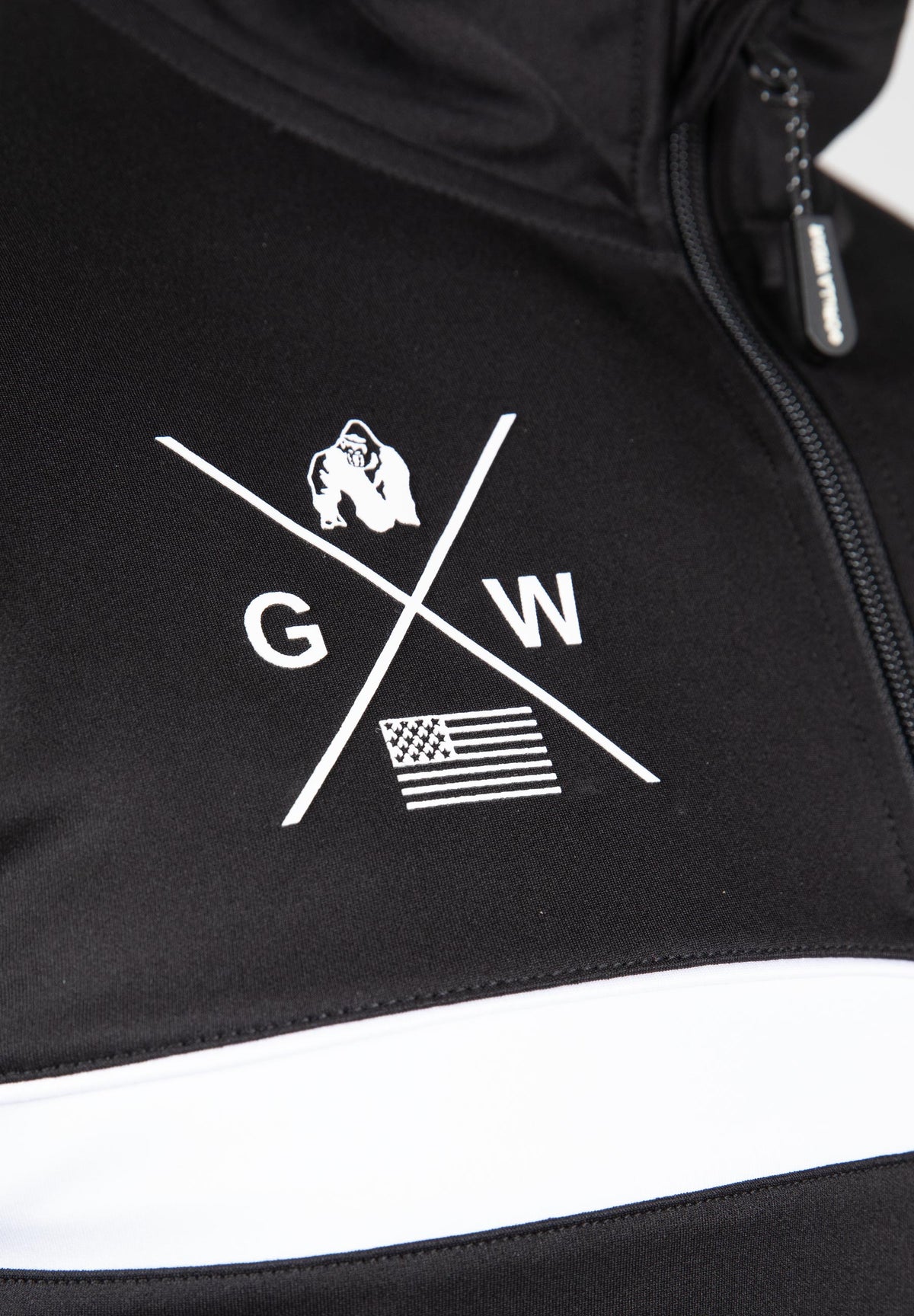 Gorilla Wear Vernon Trainingsjas - Zwart - Afbeelding 7