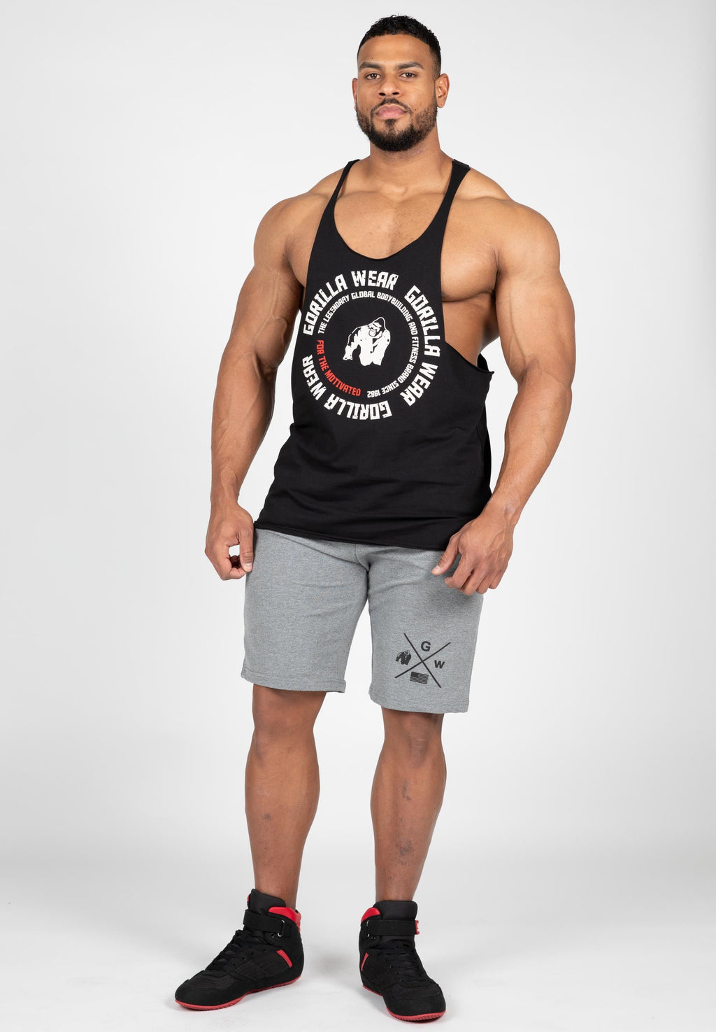 Gorilla Wear Melrose Stringer - Zwart - In gebruik