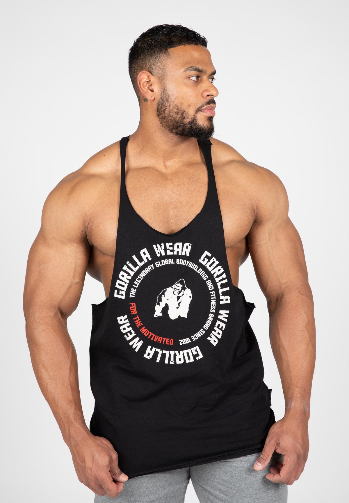 Gorilla Wear Melrose Stringer - Zwart - Afbeelding 6