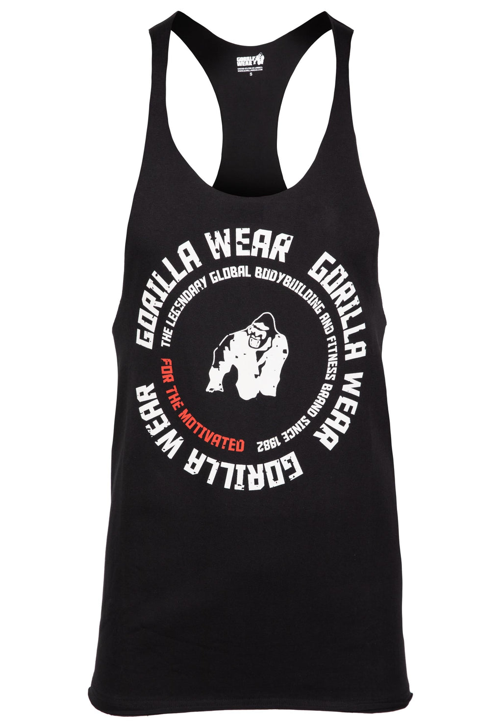 Gorilla Wear Melrose Stringer - Zwart - Afbeelding 9