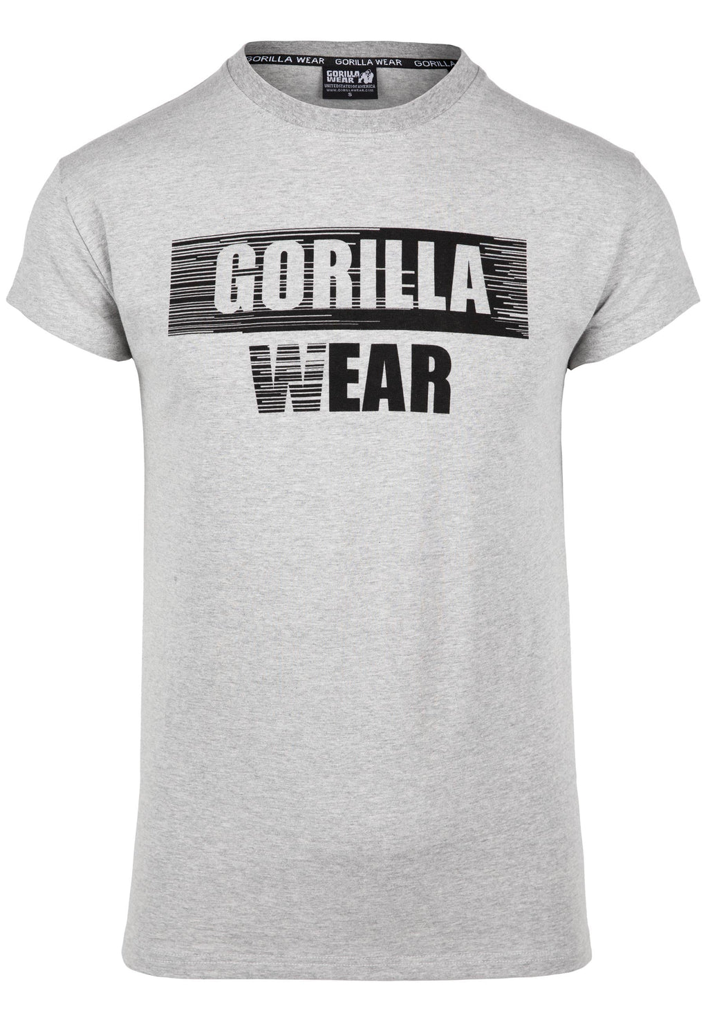 Gorilla Wear Murray T-shirt - Grijs Gemêleerd - Afbeelding 7