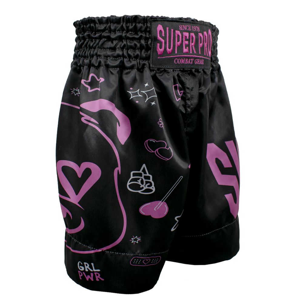 Super Pro Combat Gear (Thai)Boxingshort Kids Bear - In gebruik