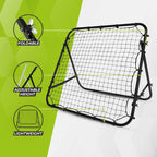 VirtuFit Verstelbare Rebounder - Kickback - 100 x 100 cm - In gebruik