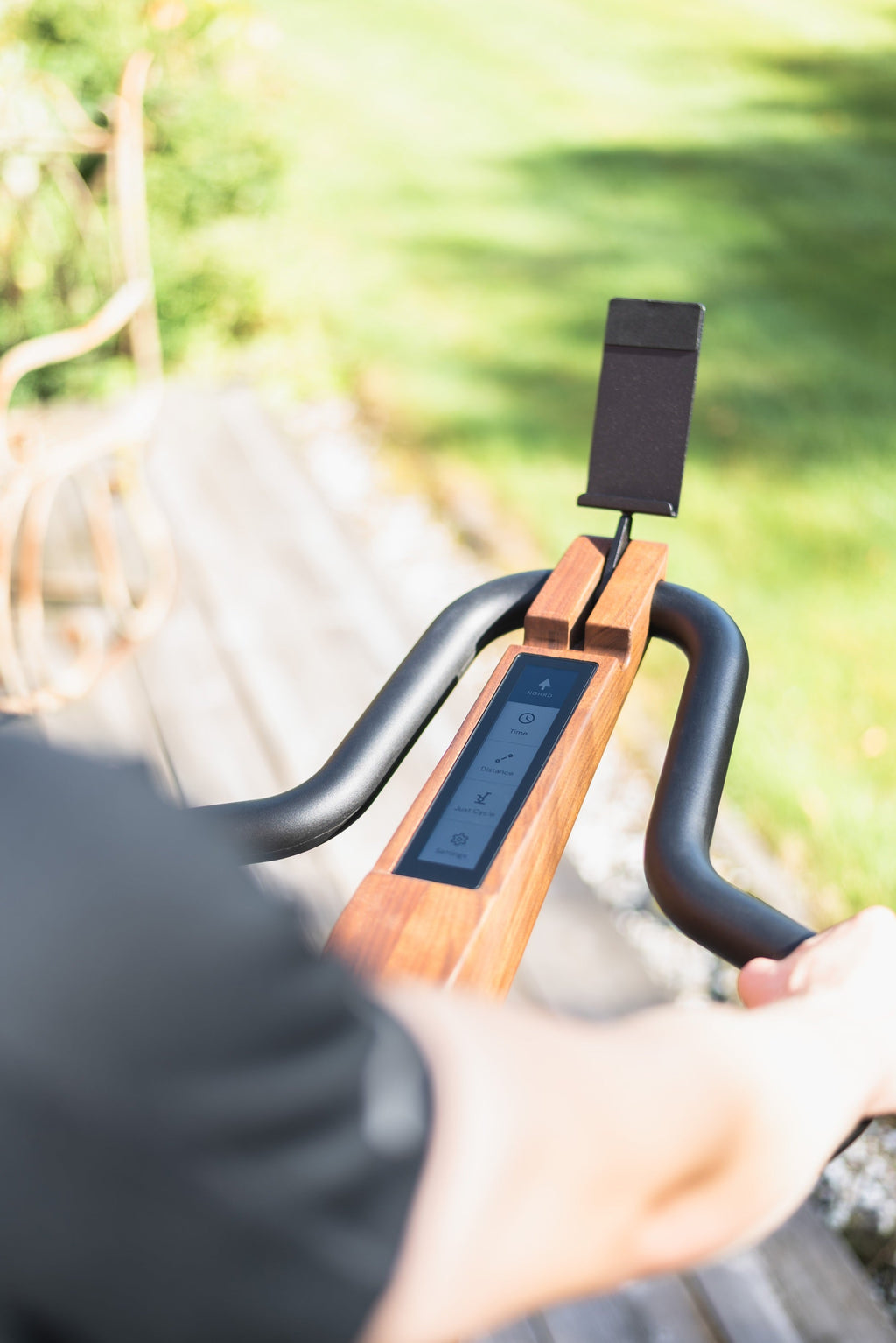 Nohrd Bike V2 Hometrainer - Walnoot - Afbeelding 5